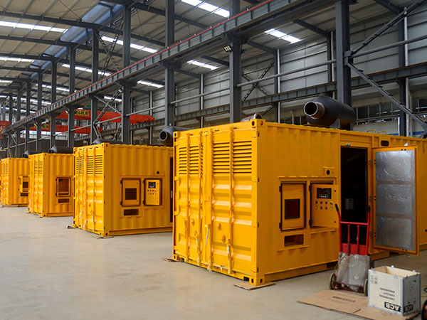 Containerized Type Yuchai Diesel Generator 1000KW Delivery to Russia