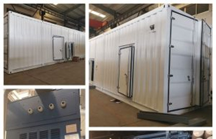Voltage 10.5KV 2000KVA Diesel Generator Set Silent Contrainerized Type