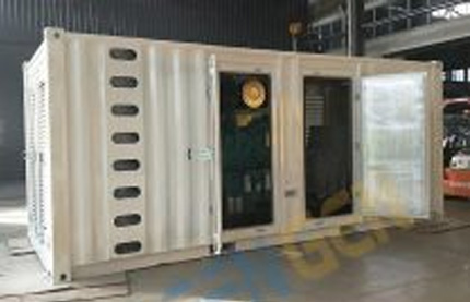 880KVA 700KW Cummins Diesel Generator Containerized Type For Saudi Arabia