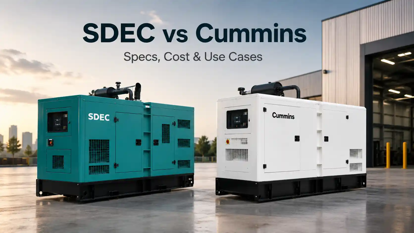 SDEC Generator vs Cummins Specs, Cost, and Use Cases