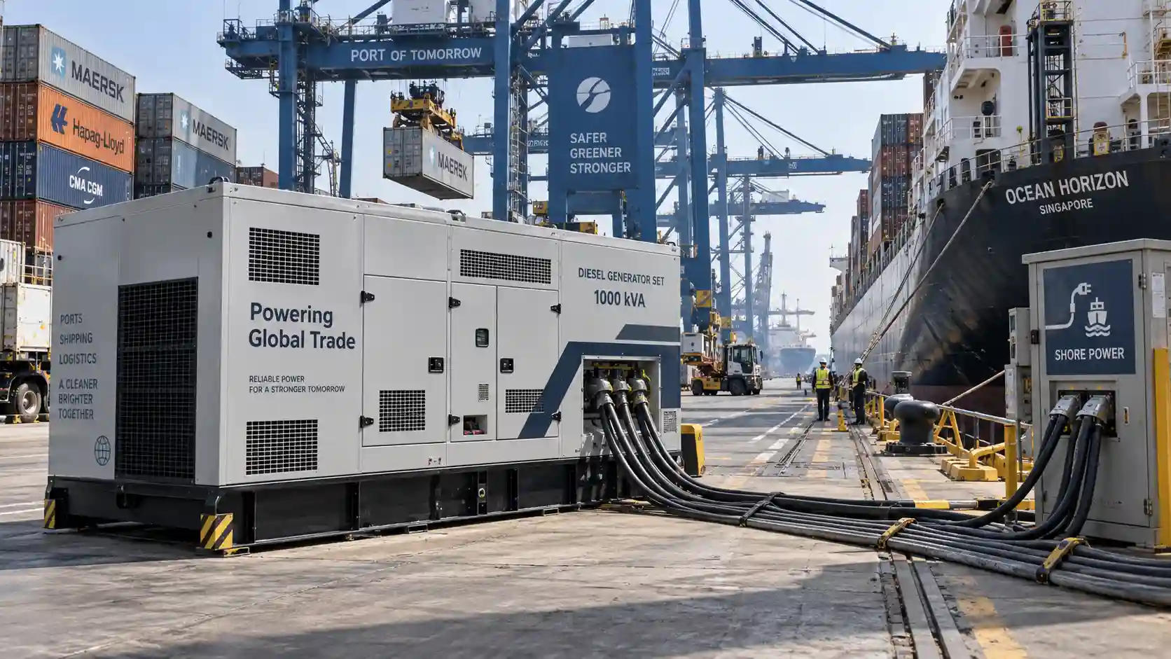 Marine and Port Applications: What to Ask Diesel Generator Manufacturers